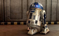 Уникальный R2-D2 в полный рост (1 метр) - фото 6386