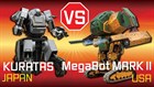 Mark II VS Kuratas Бой гигантских роботов